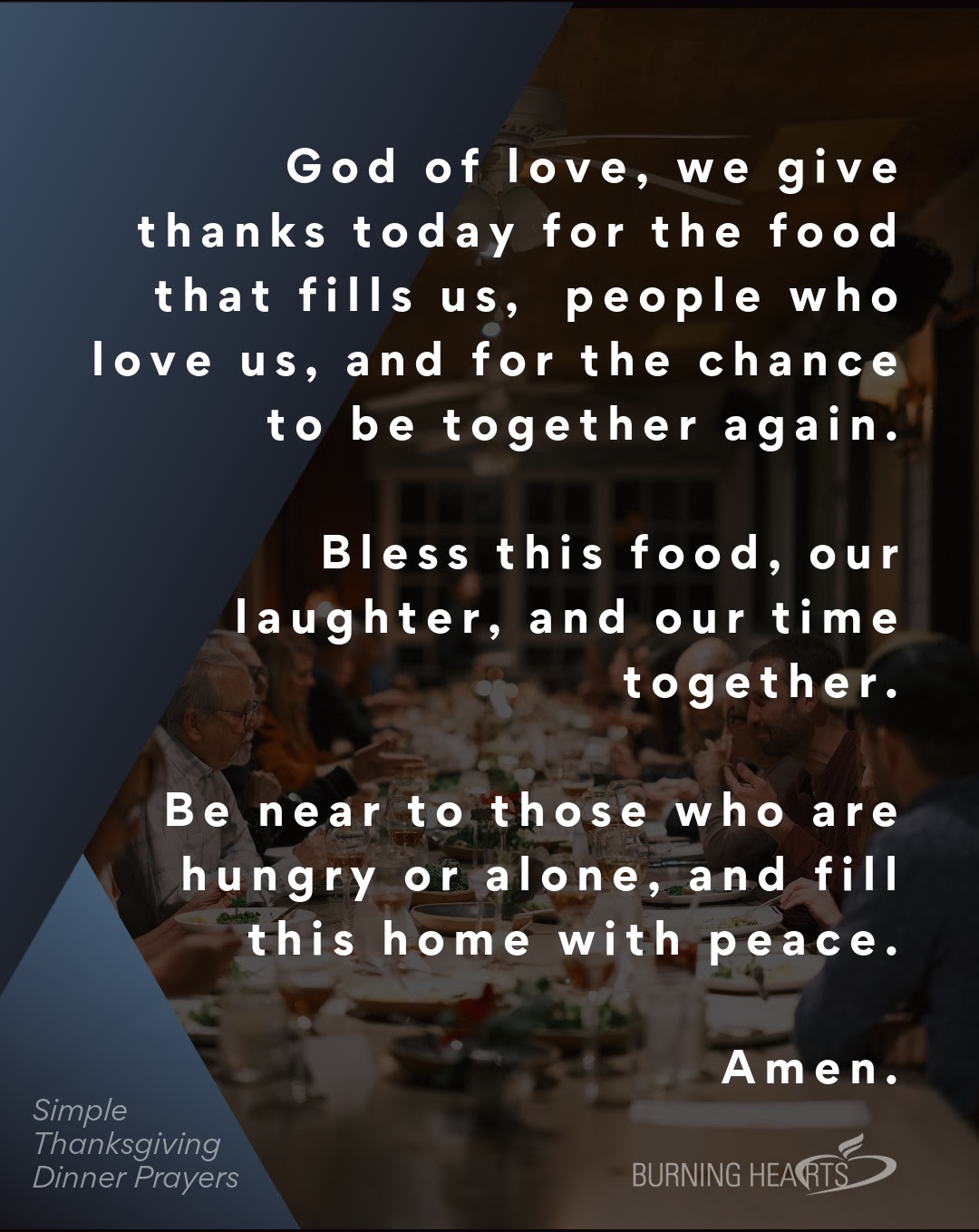 A Thanksgiving Prayer for Families with Many Beliefs